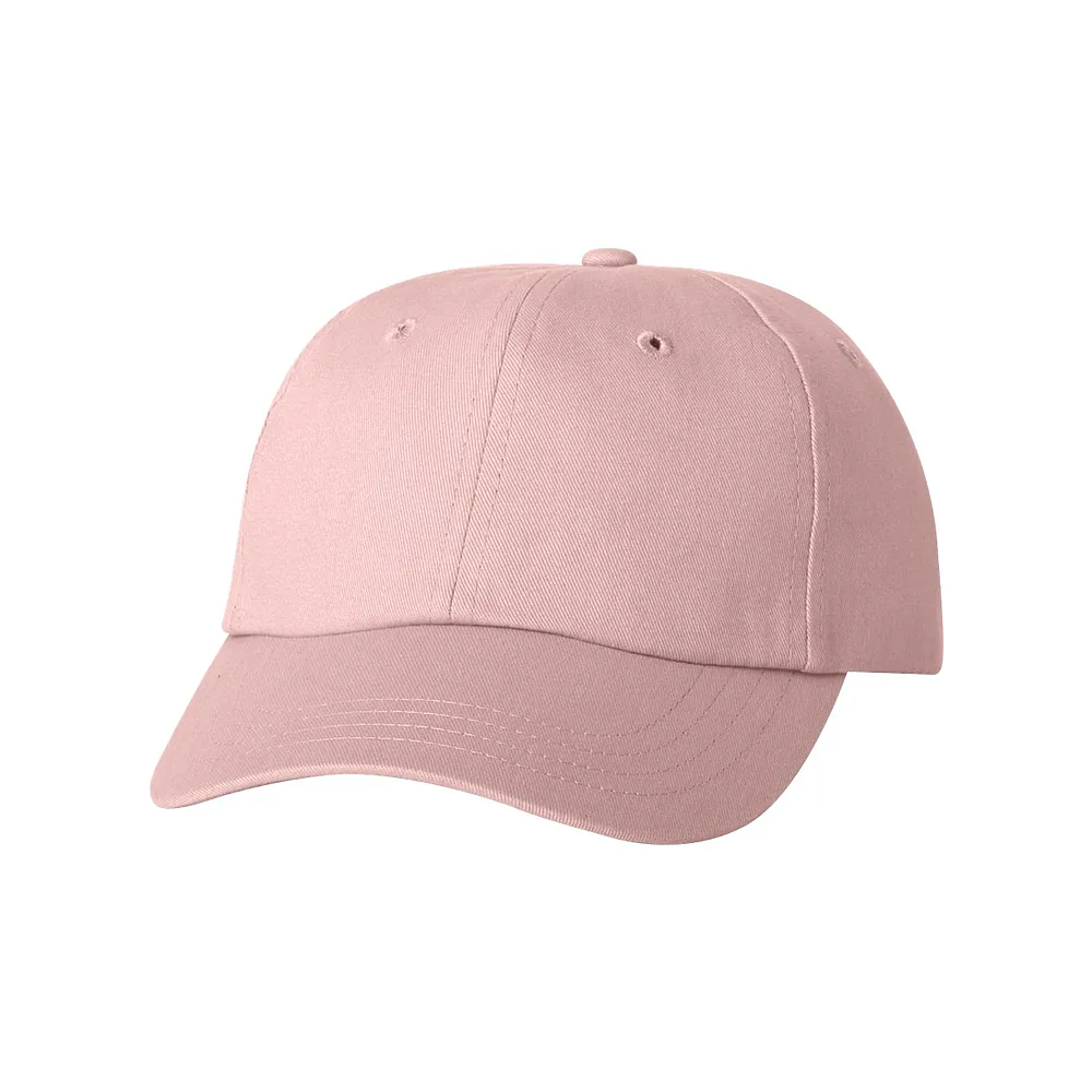 Blank Brushed Twill Cap Adjustable Velcro