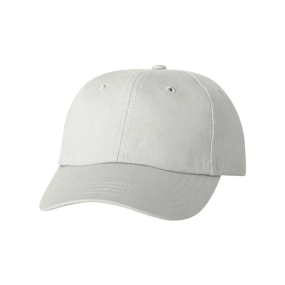 Blank Brushed Twill Cap Adjustable Velcro