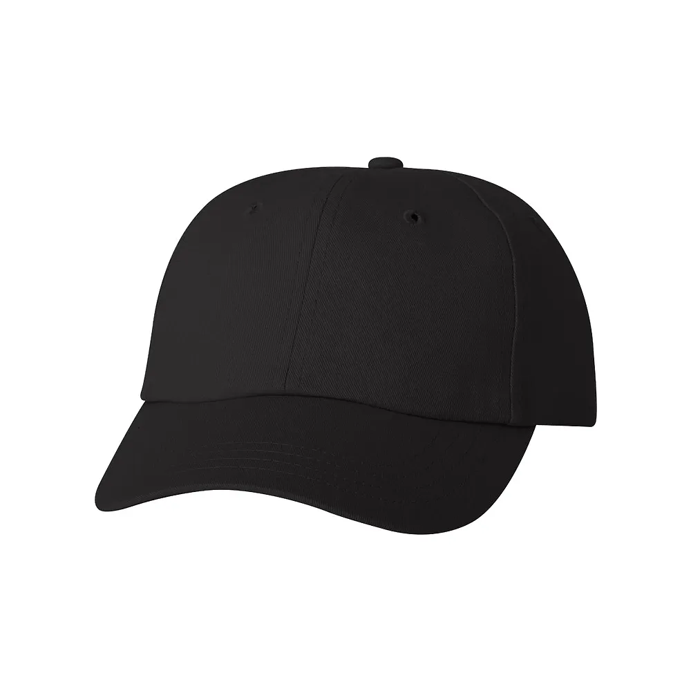 Blank Brushed Twill Cap Adjustable Velcro