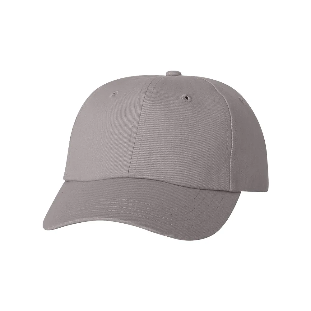 Blank Brushed Twill Cap Adjustable Velcro