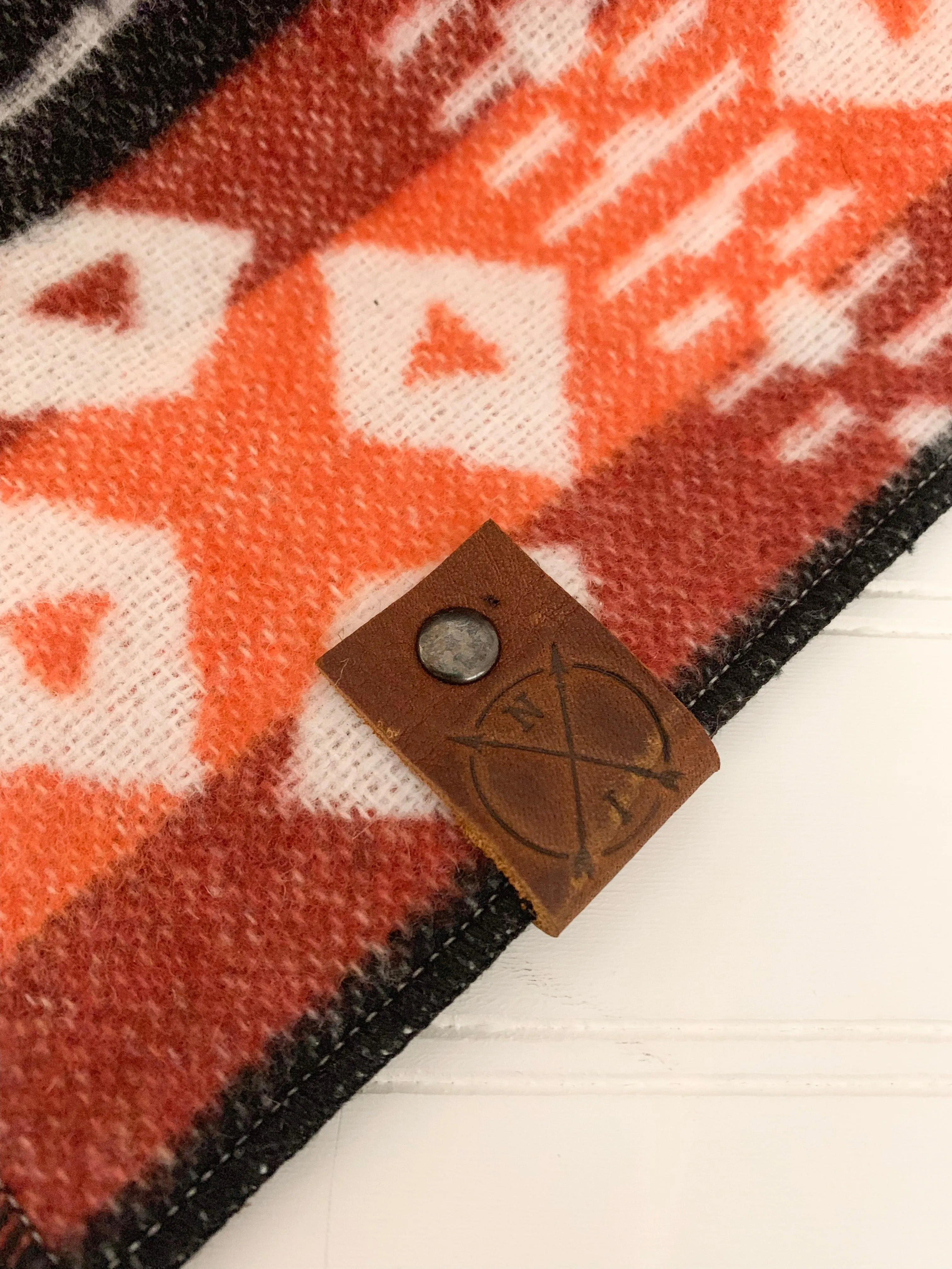 BLAZE (Dark) - Adjustable Dog Bandana