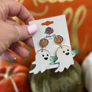 Boo Ghost Earrings