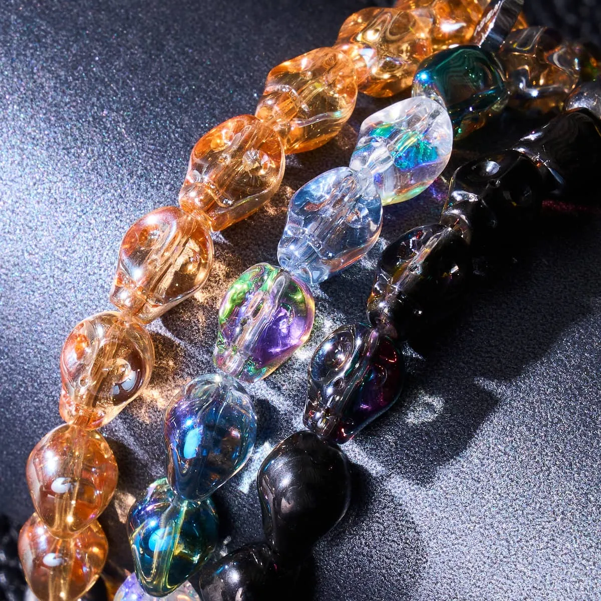 Book Of Shadows | Crystal Skull Bracelet