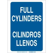 Brady Bilingual Full Cylinders Full Cylinders Sign/ Buy online
