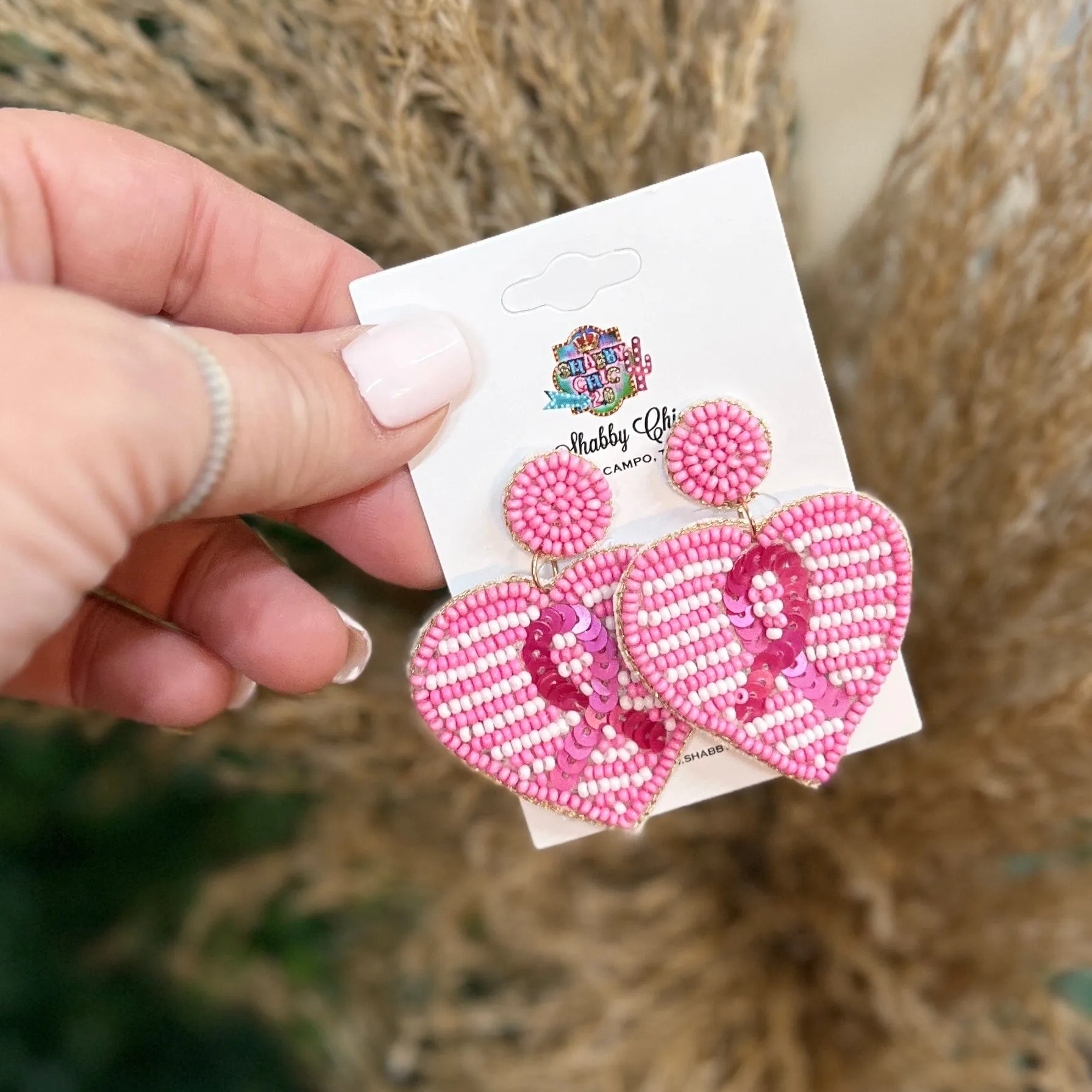 Breast Cancer Awareness Earrings