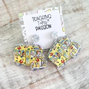 Bus Earrings