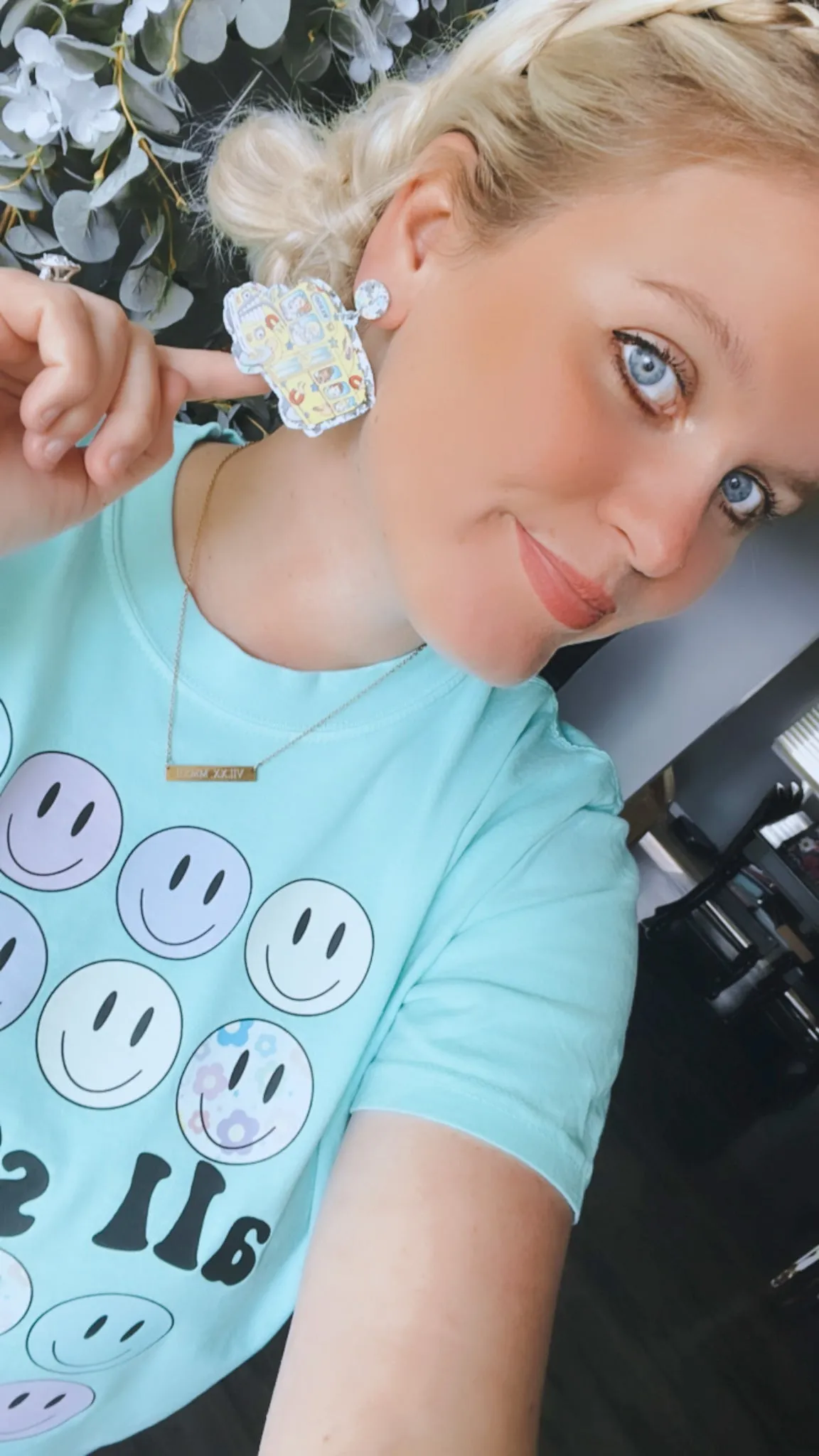 Bus Earrings