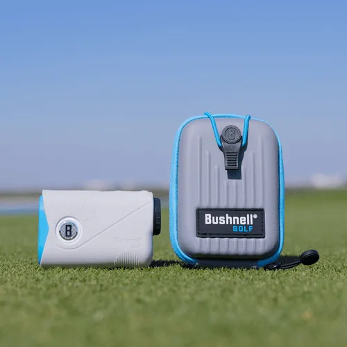Bushnell A1-Slope Ultra-Compact Golf Laser Rangefinder with Slope Technology, 6x Magnification, Magnetic Mount, Precision Up to 1,300 Yards, Weather-Resistant Design | Wearable4U Bundle