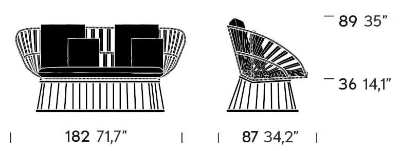 Cala - 2-Place Sofa