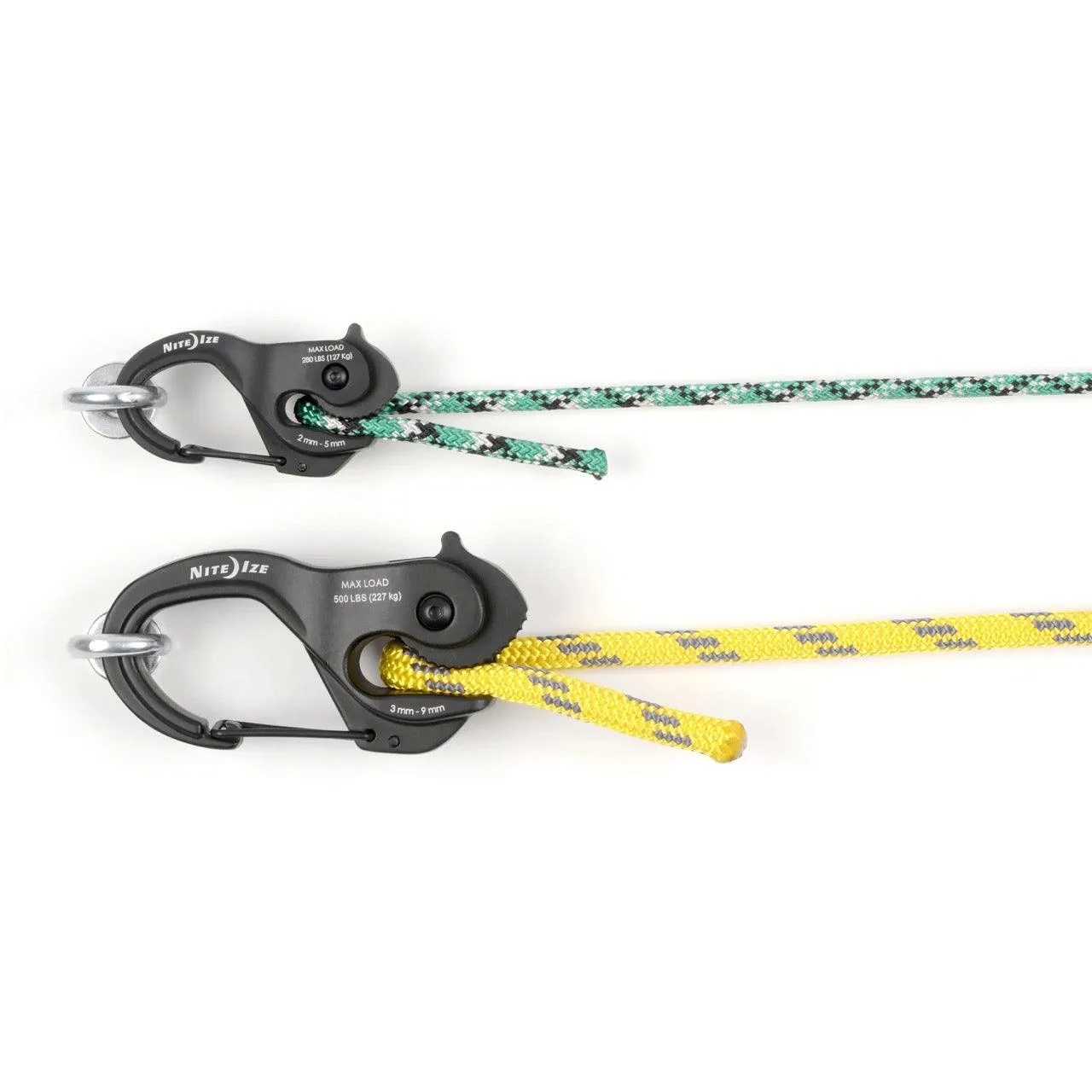 CamJam XT(TM) Aluminum Rope Tightener plus 3m Paracord, black - large