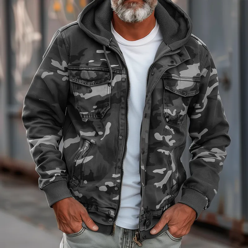 Camo Trail Utility Jacket