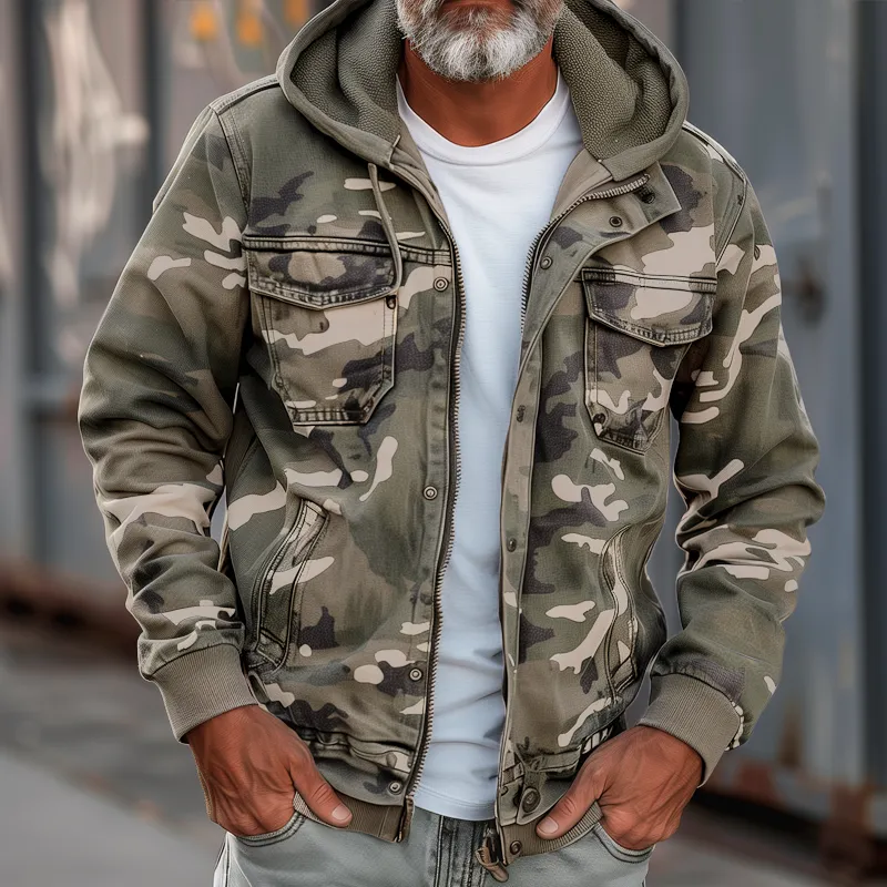 Camo Trail Utility Jacket
