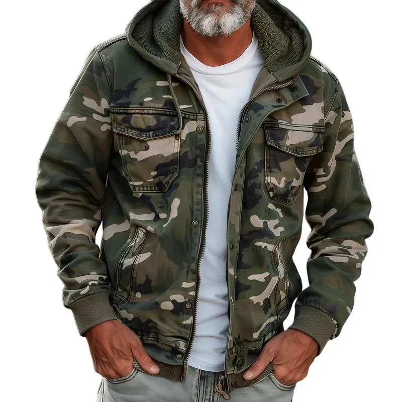 Camo Trail Utility Jacket