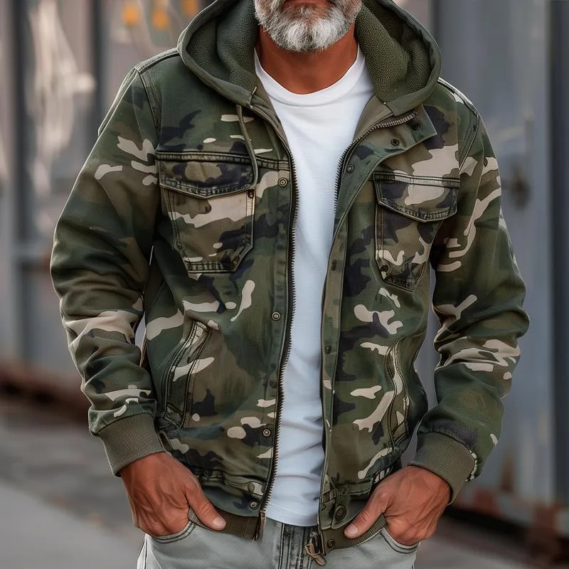 Camo Trail Utility Jacket