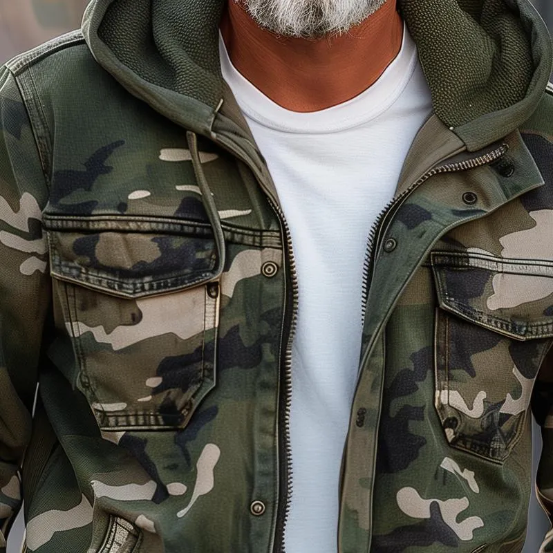 Camo Trail Utility Jacket