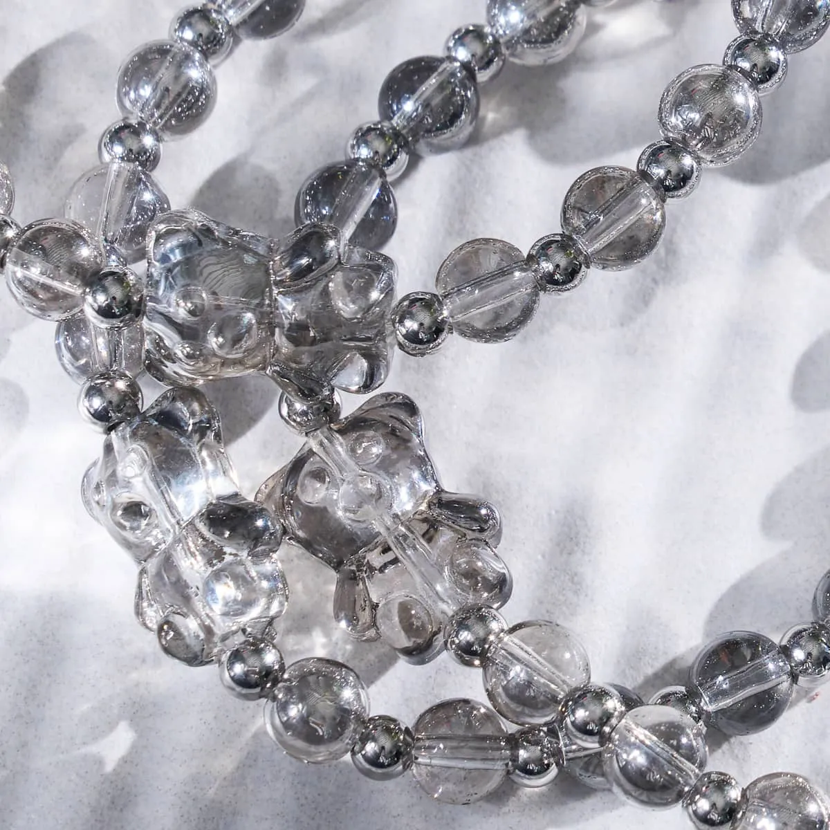 Carbon | Shimmer Bear Bracelet | Argent x Silver