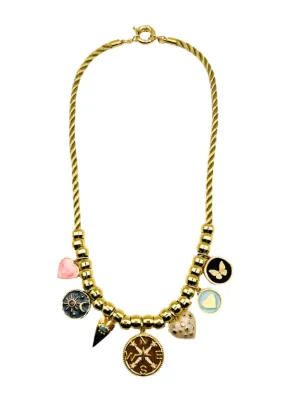 Charming Rope Charm Necklace