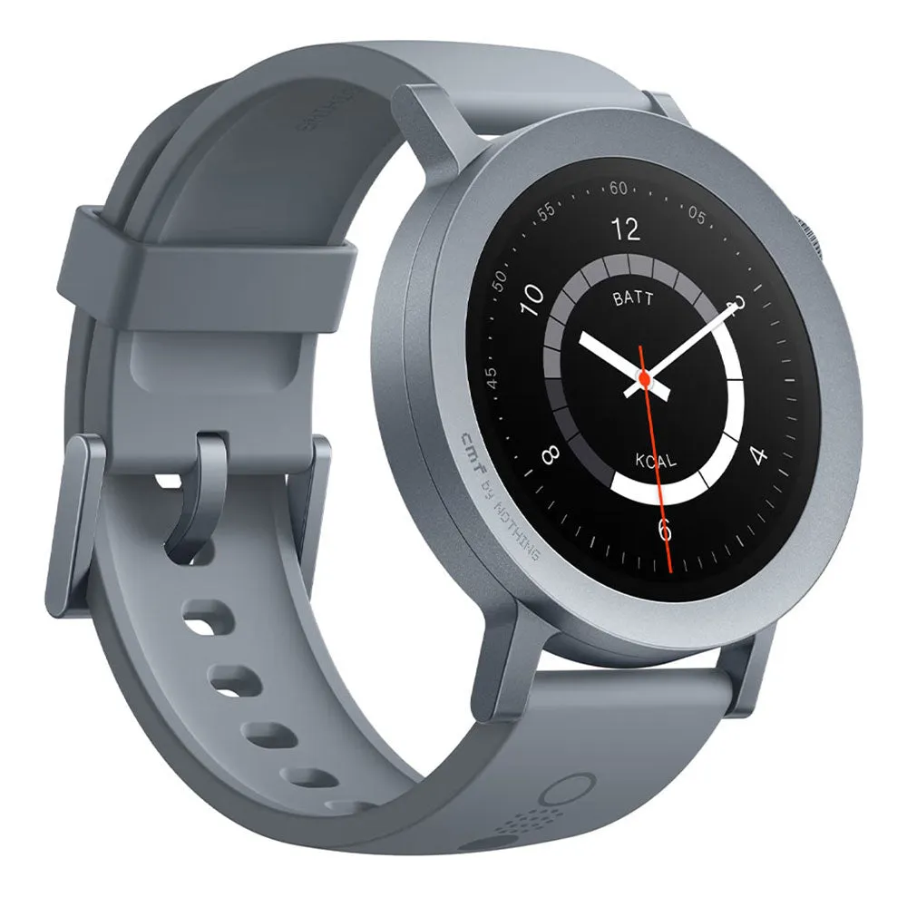 CMF Watch Pro 2 D398 Smart Watch (45mm - GPS) Dark Gray Metal Case With Dark Gray Silicon Strap
