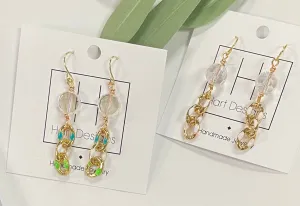 Color Me Link Earring - White