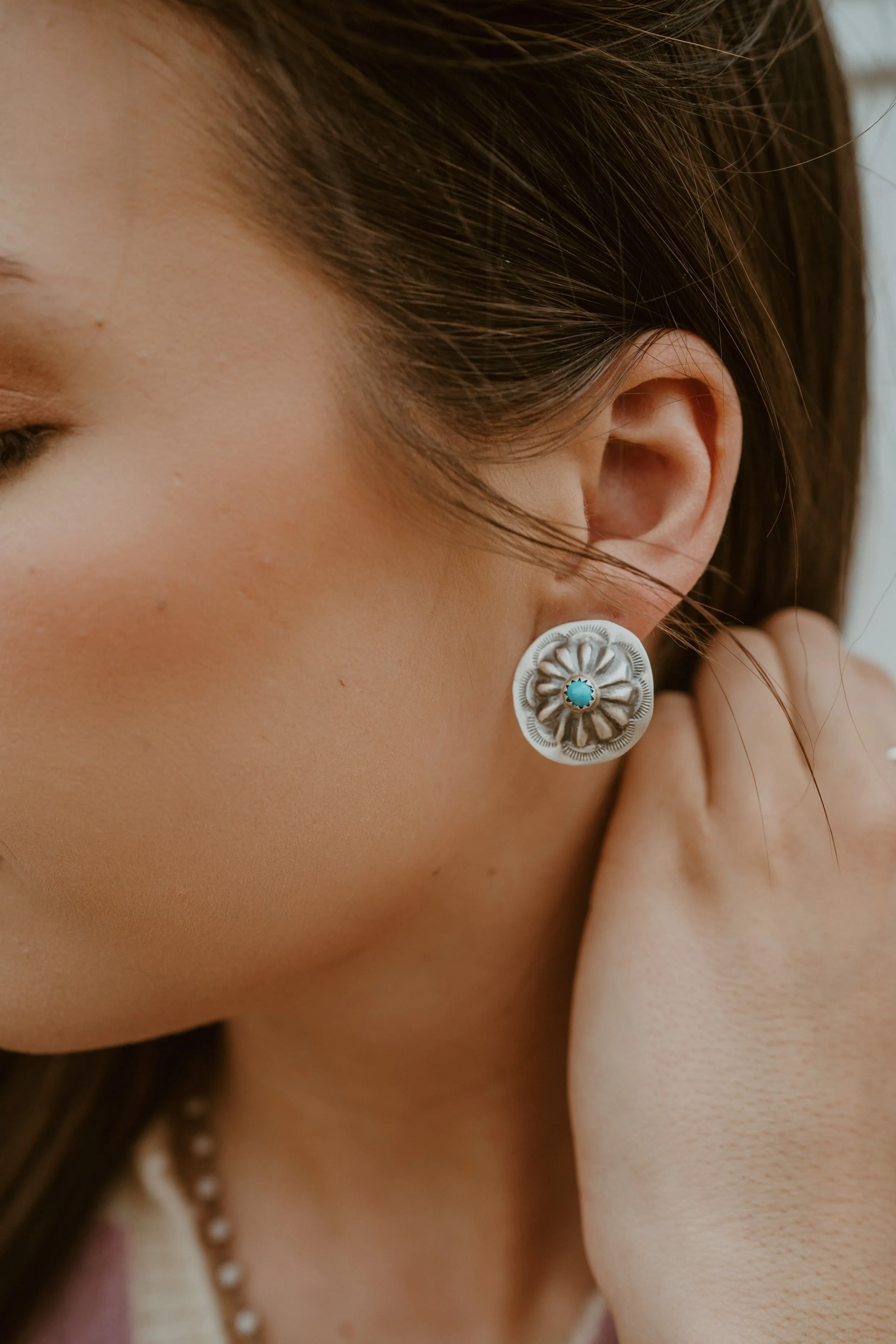 Concho Earrings #36