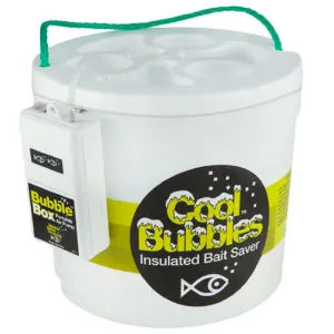 Cool Bubbles 8 Qt Styrofoam Bucket with Bubble Box Aerator