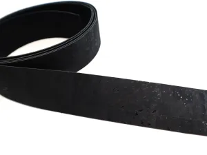 Cork Ribbon By the Yard - Black