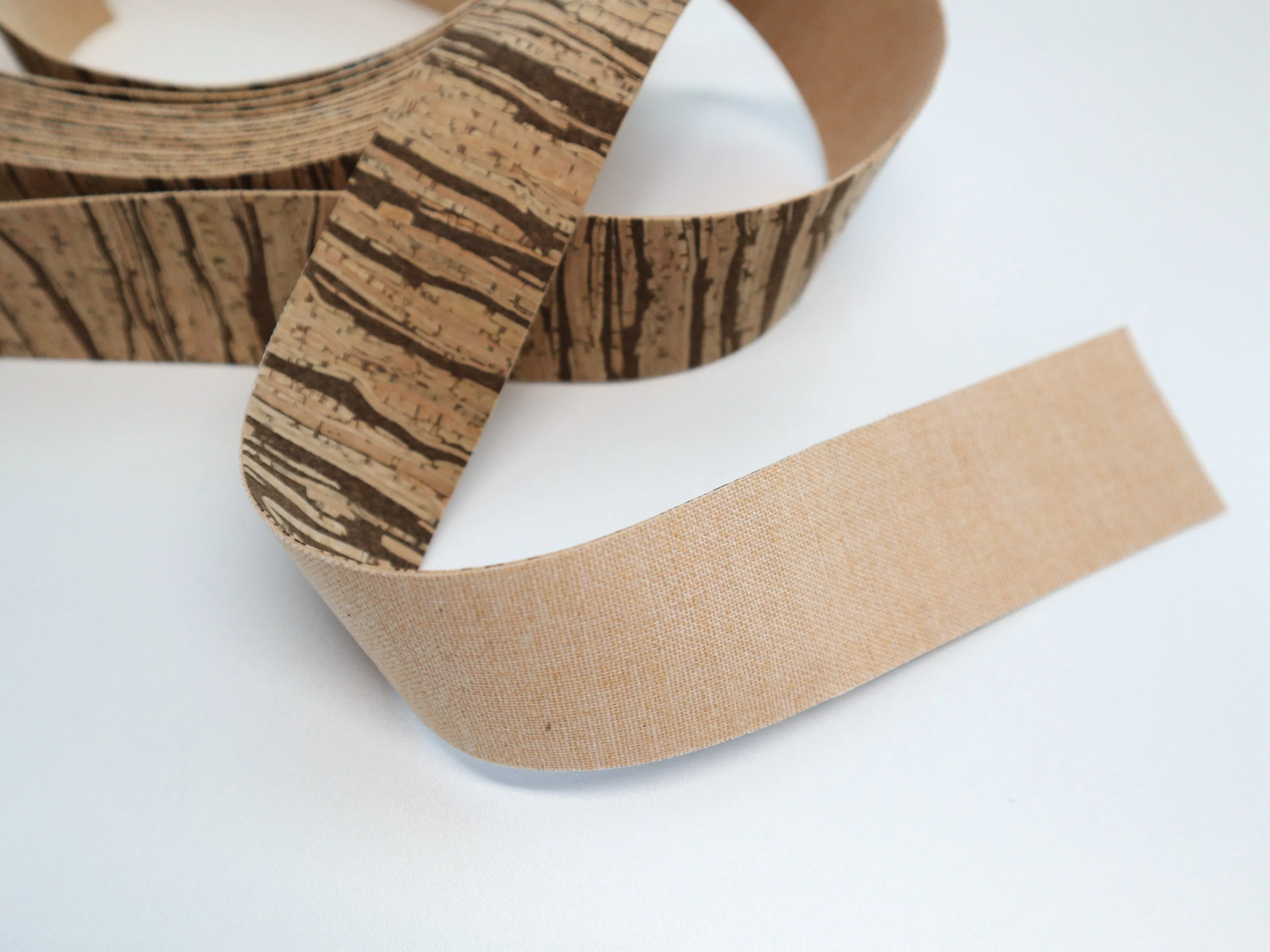 Cork Ribbon By the Yard - Natural Waves