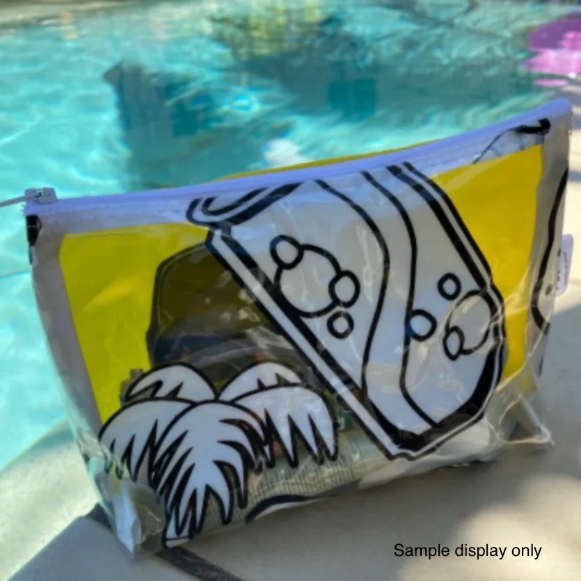 Cosmetics Purse, Toiletry or Utility Bag - ex pool inflatables