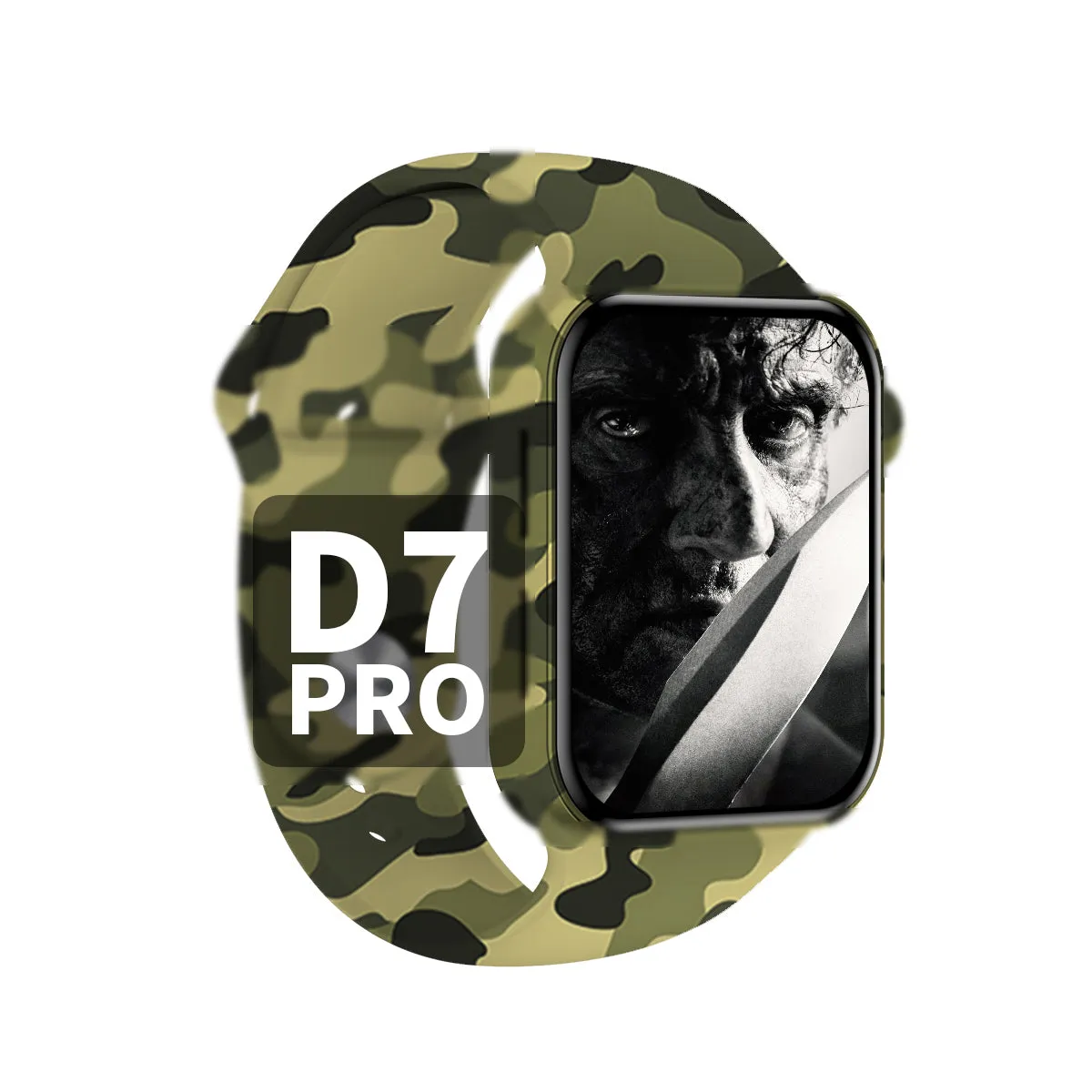 D7 Pro with big memory 256M music player Vfit app watch smart water proof