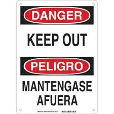 DANGER Keep Out Sign/ Buy Online