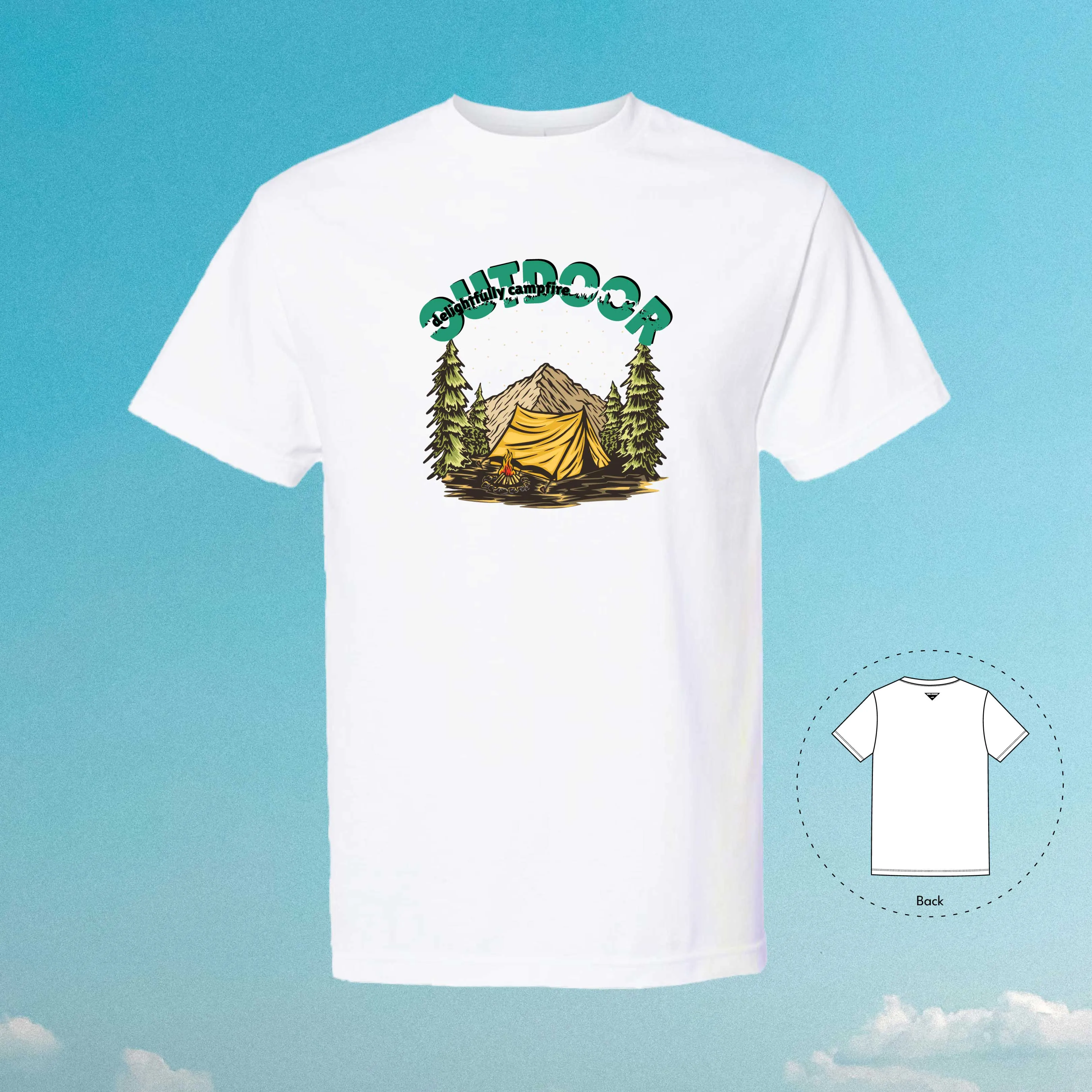 DELIGHTFULLY CAMPFIRE | Expedition T-Shirt