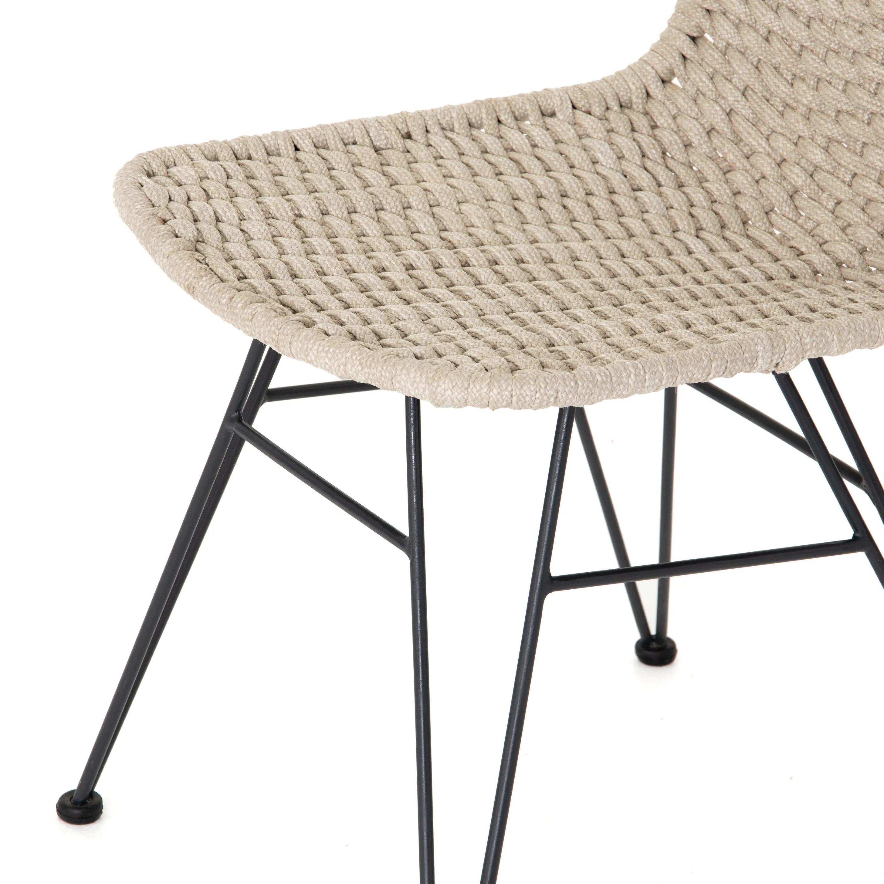 Dema Outdoor Swivel Counter Stool-Natural