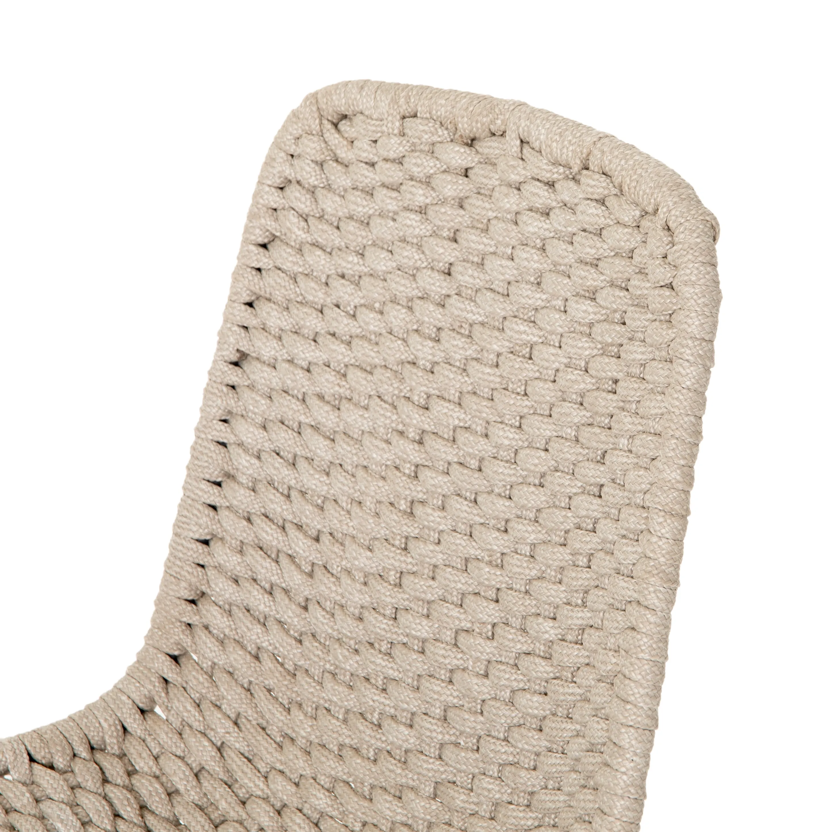 Dema Outdoor Swivel Counter Stool-Natural