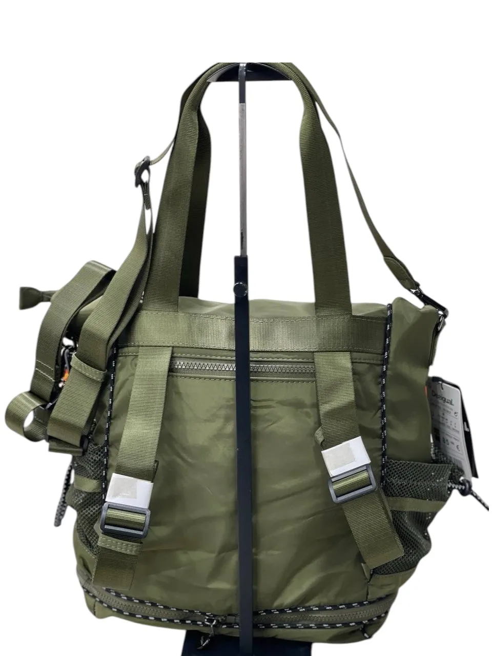 Desigual Multicolor Utility Backpack-Tote Hybri