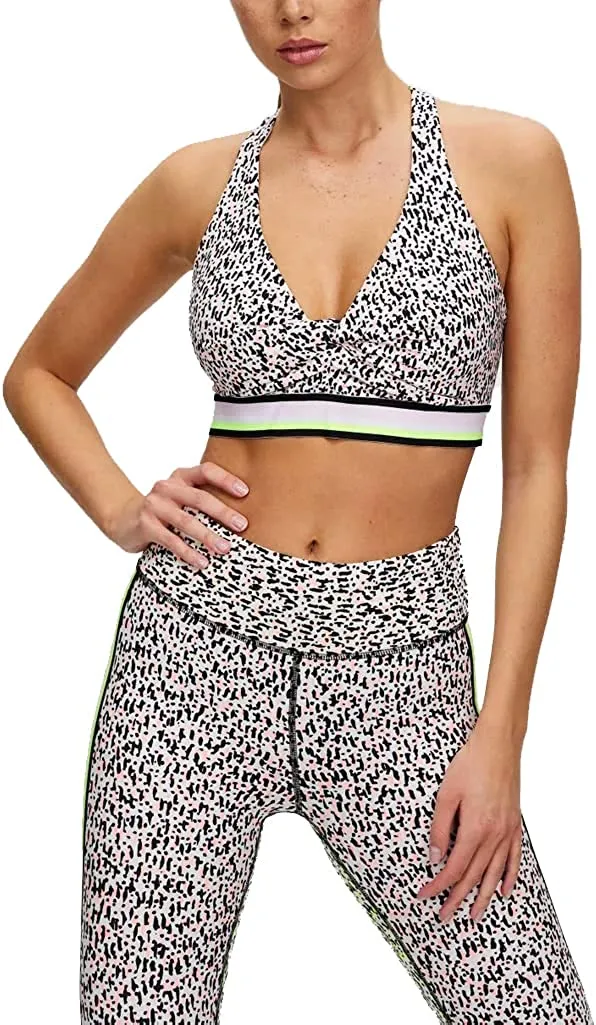 DKNY Sport Printed Low-Impact Sports Bra