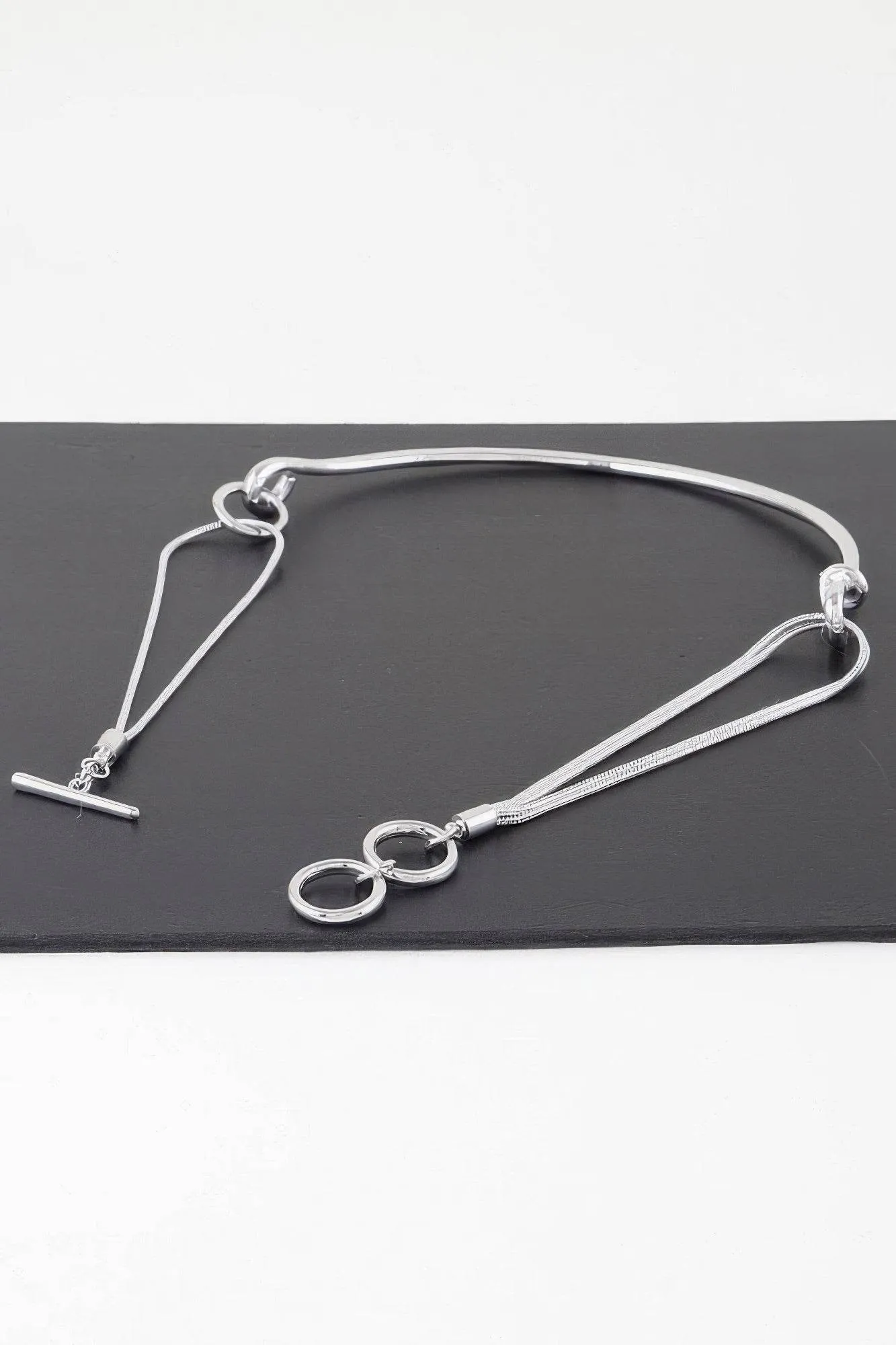 Double Toggle Rope Necklace