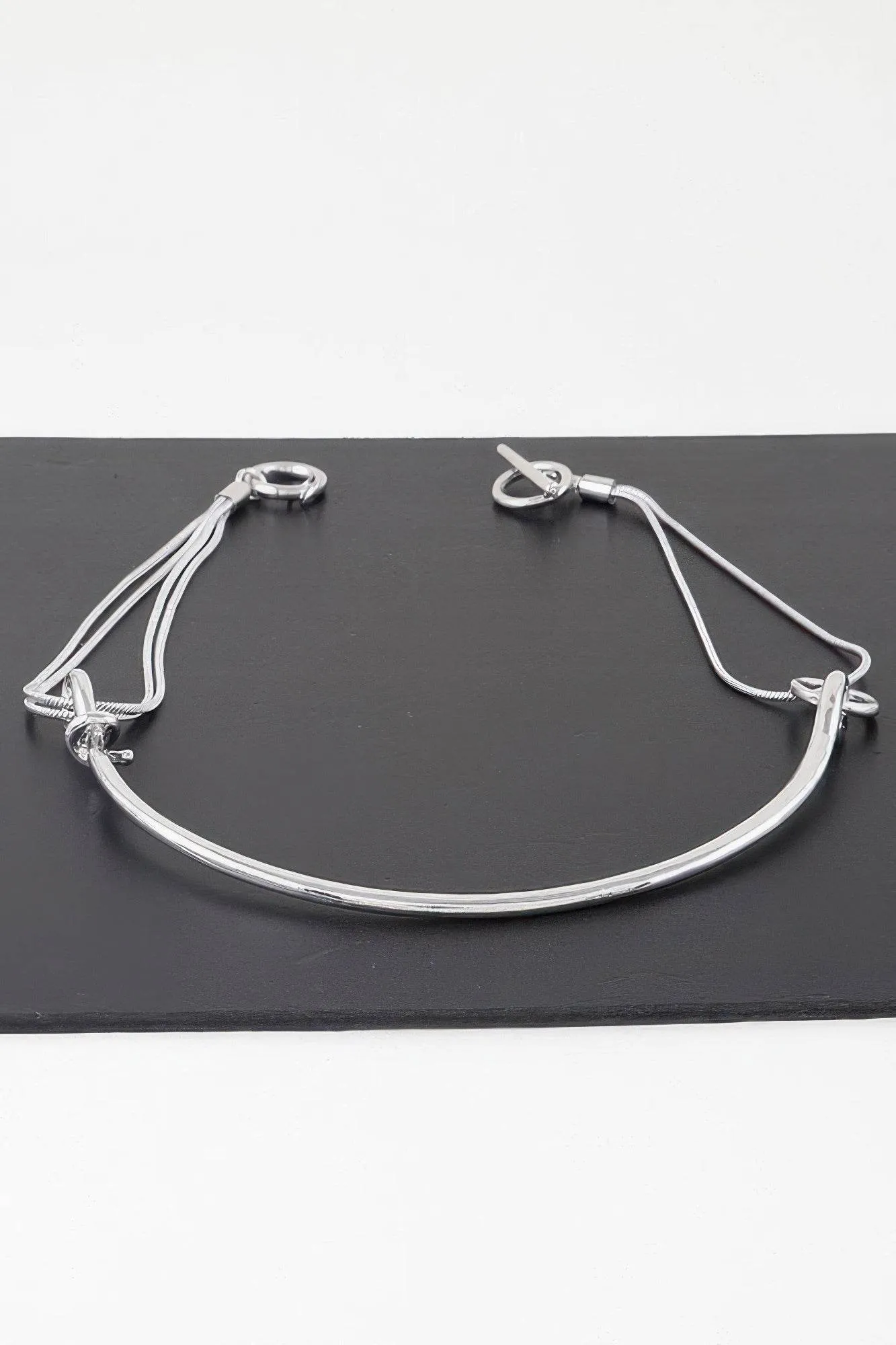 Double Toggle Rope Necklace