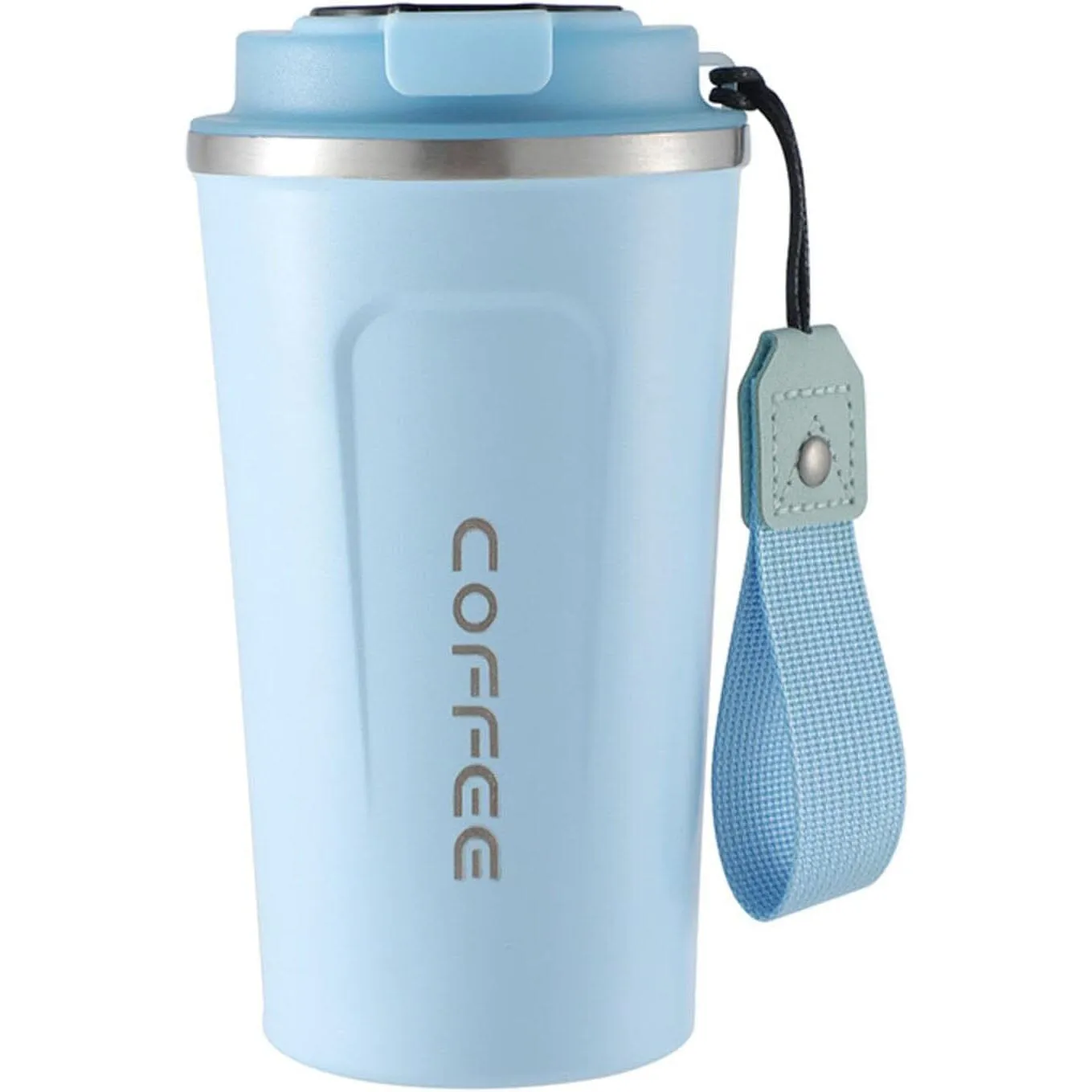 Double Wall Stainless Steel Vacuum Mug with LED Temperature Display