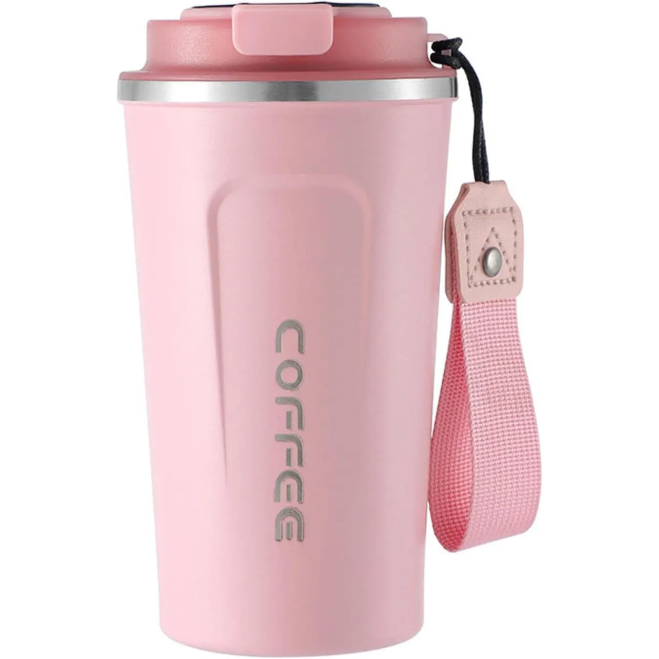 Double Wall Stainless Steel Vacuum Mug with LED Temperature Display