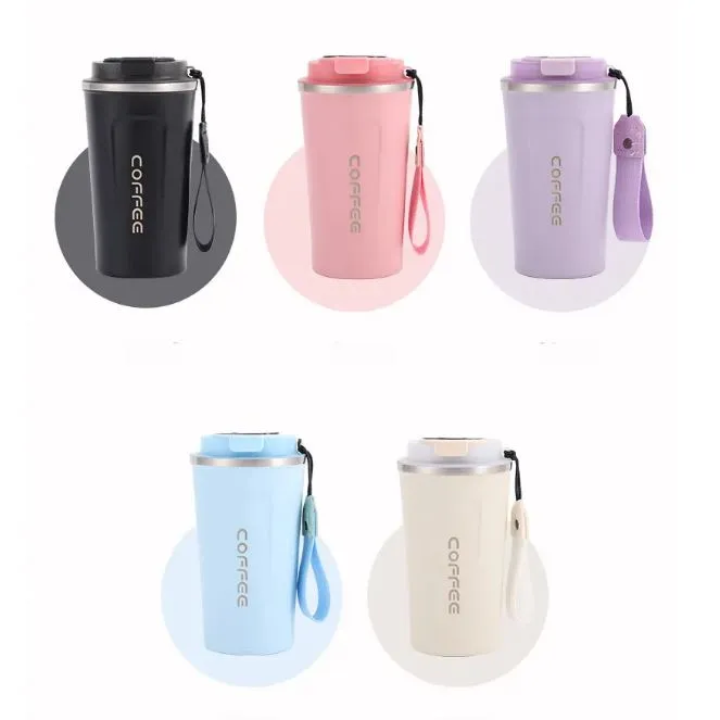 Double Wall Stainless Steel Vacuum Mug with LED Temperature Display
