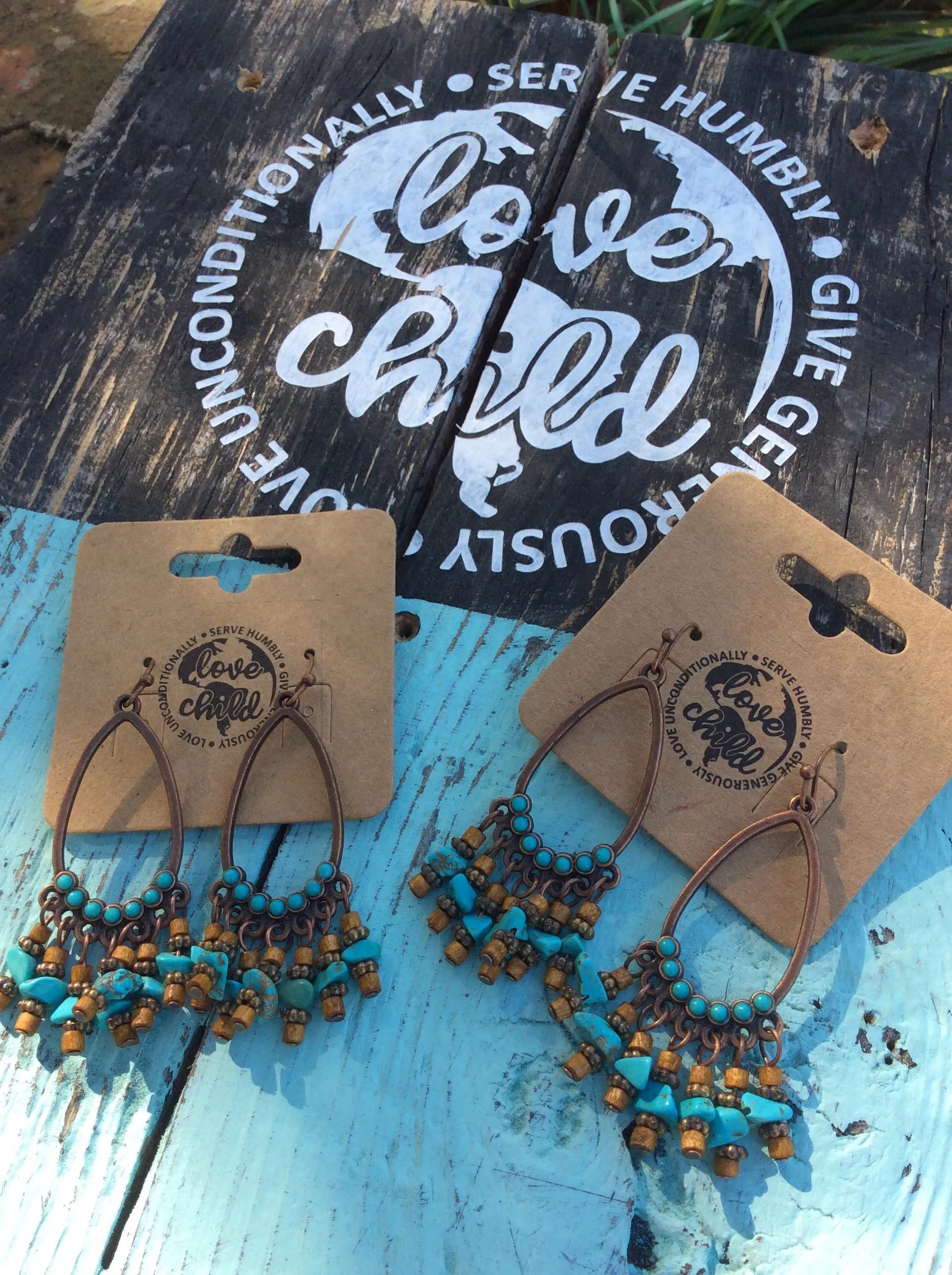 Drop loop Earrings