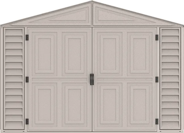 Duramax Vinyl Garage 10.5x23 w/ Foundation 2 Windows 15326