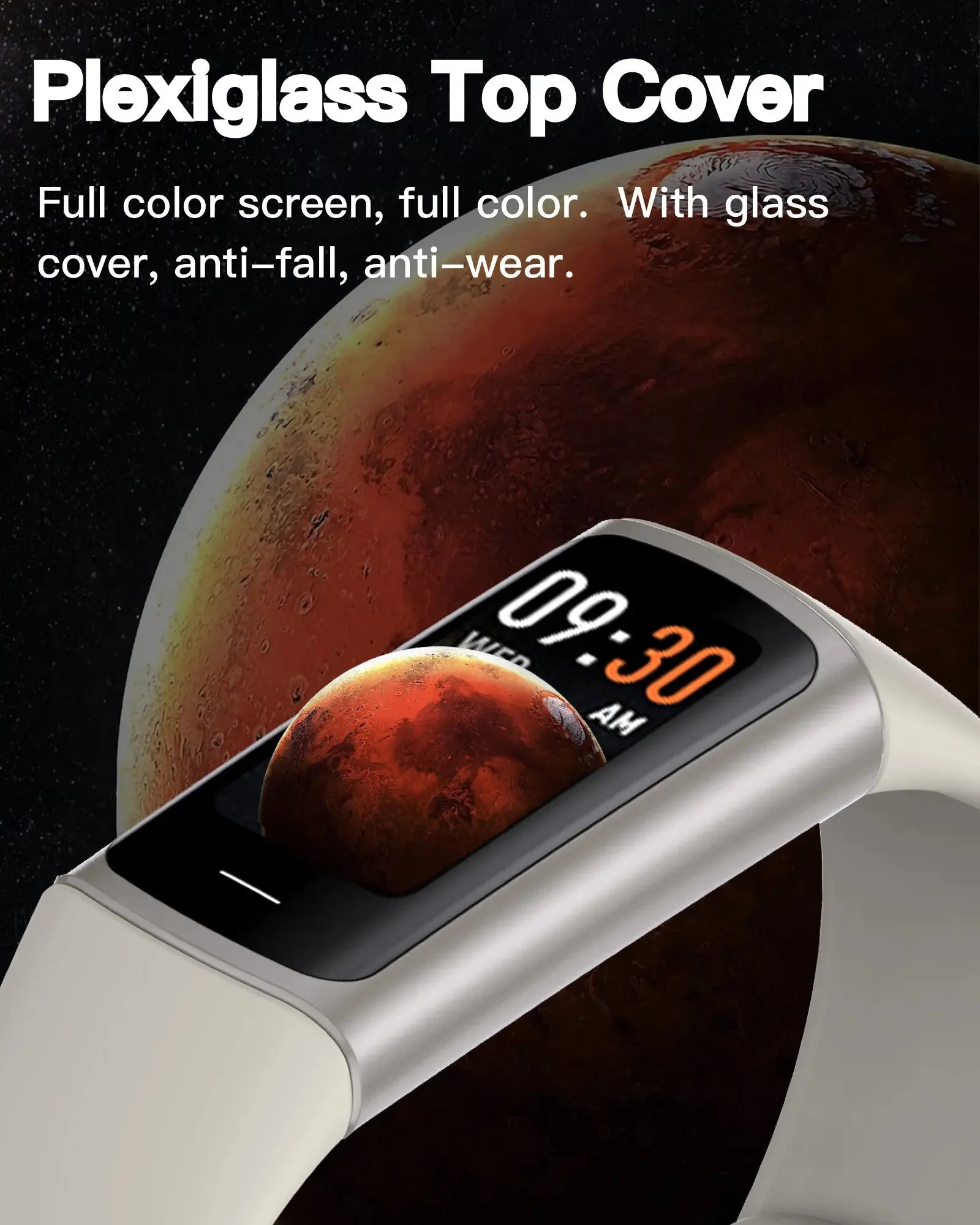 EFFEOKKI C68L 0.96" LCD Smart Fitness Band