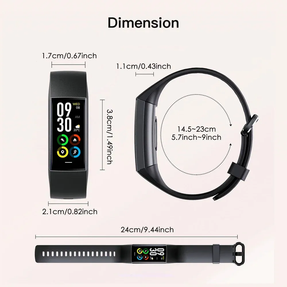 EFFEOKKI C80 1.10" AMOLED Smart Fitness Band