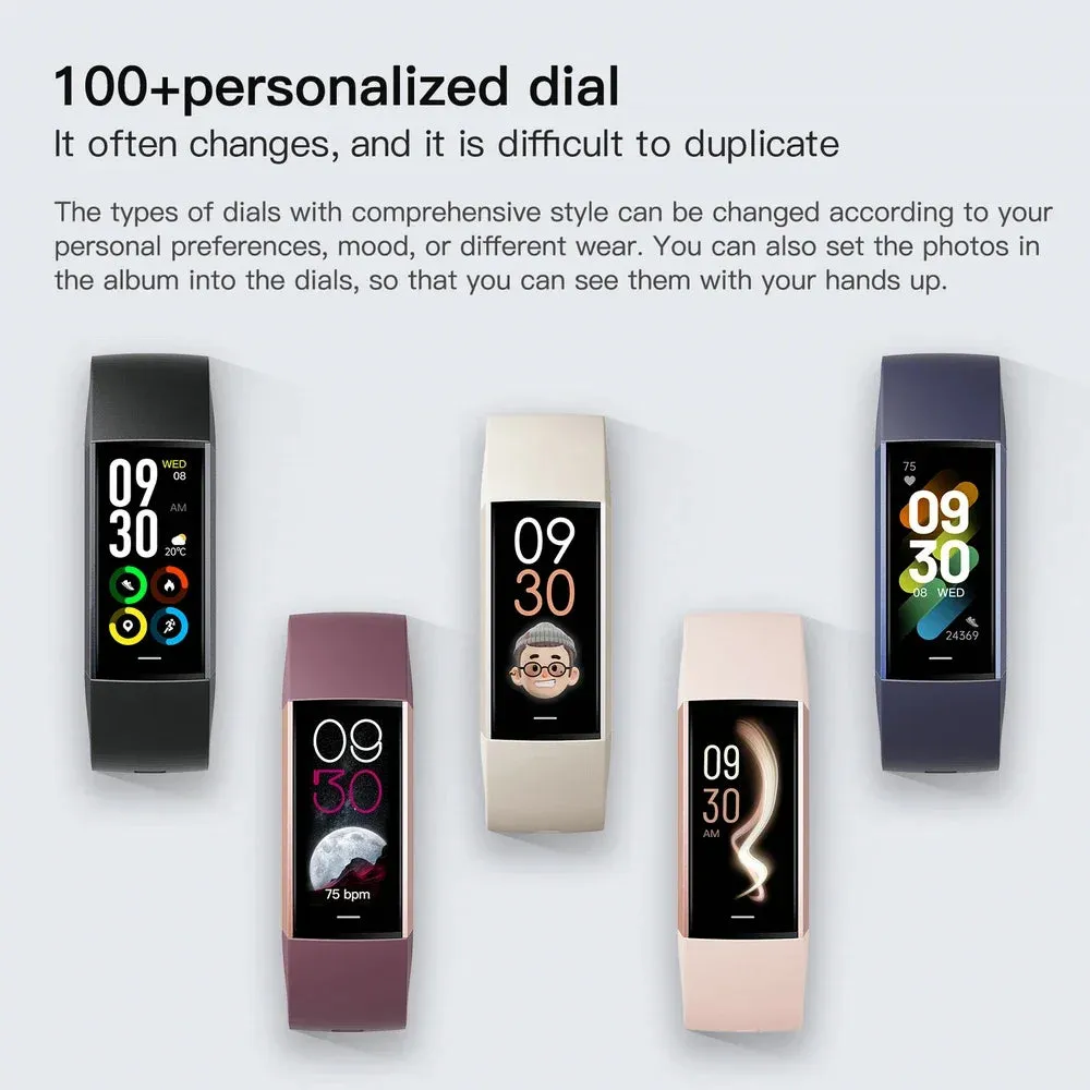EFFEOKKI C80 1.10" AMOLED Smart Fitness Band