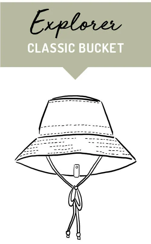 Explorer Classic Bucket Sun Hat | Flynn / Flax
