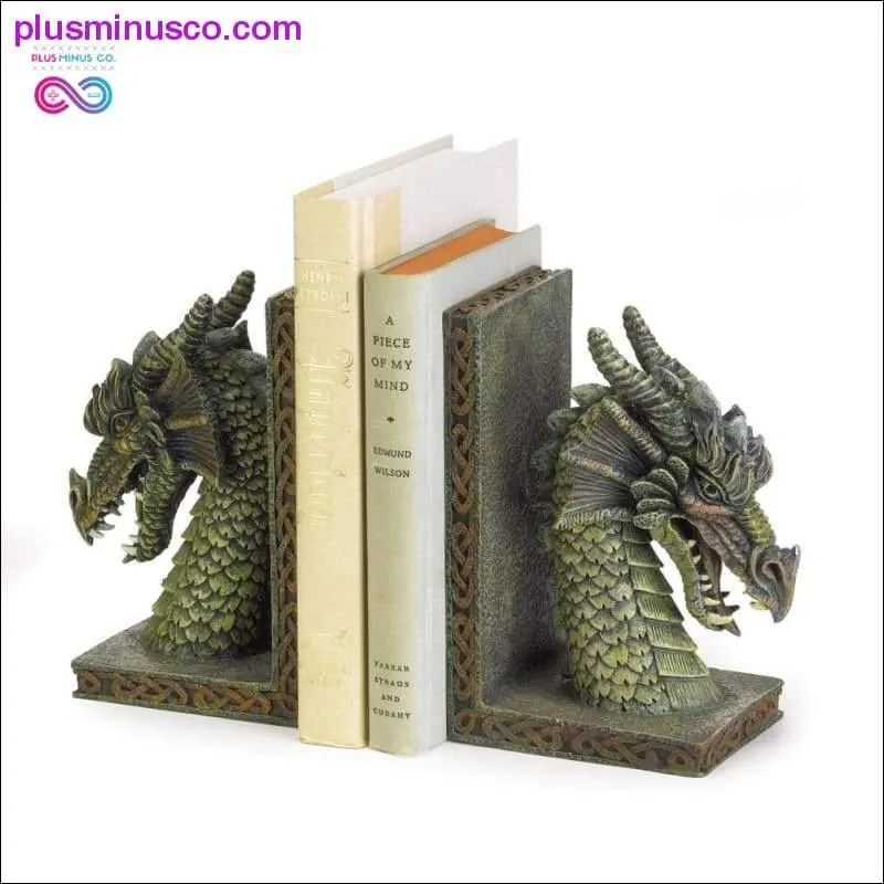 Fierce Dragon Book Ends ll PlusMinusco.com