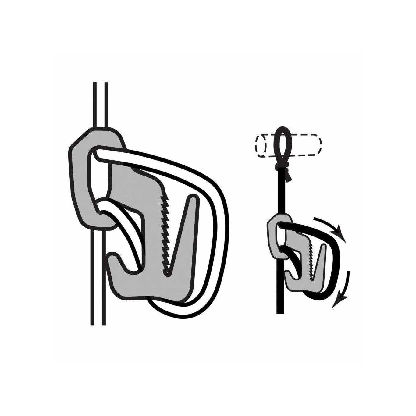 Figure 9 Rope Tightener, silver - small