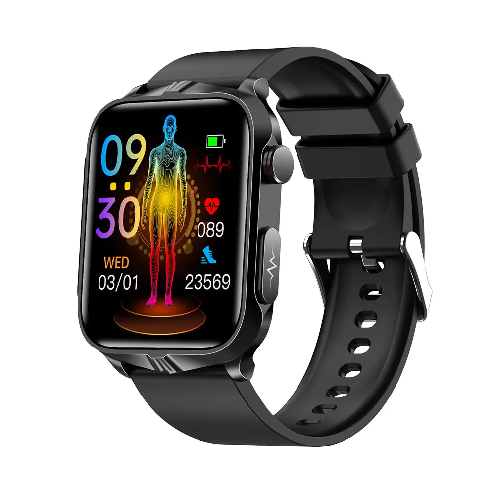 FITVII SmartWatch ECG with Heart Rate Blood Pressure Monitor-GT5 PRO MAX