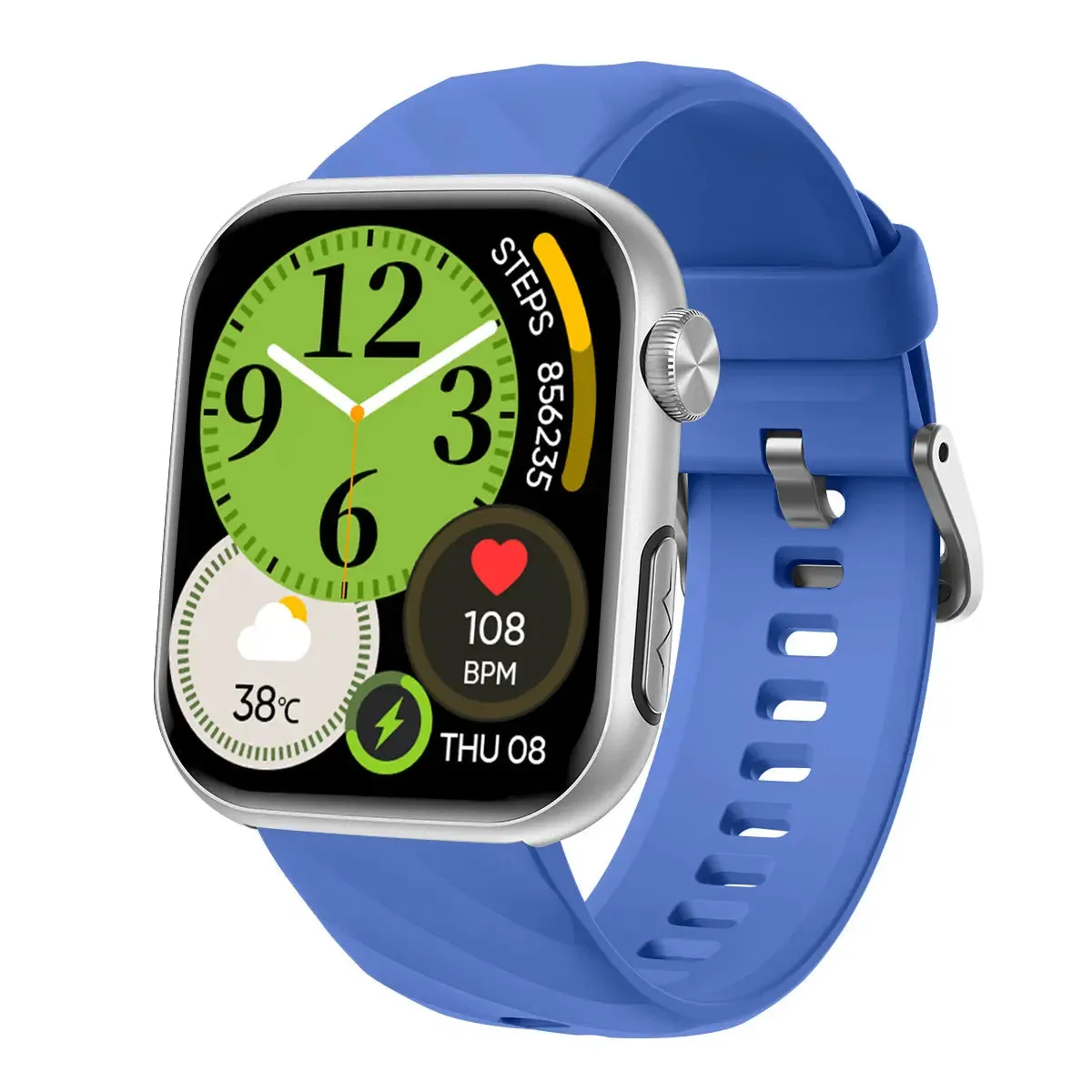 FITVII SmartWatch ECG with Heart Rate Blood Pressure Monitor-GT5 PRO MAX